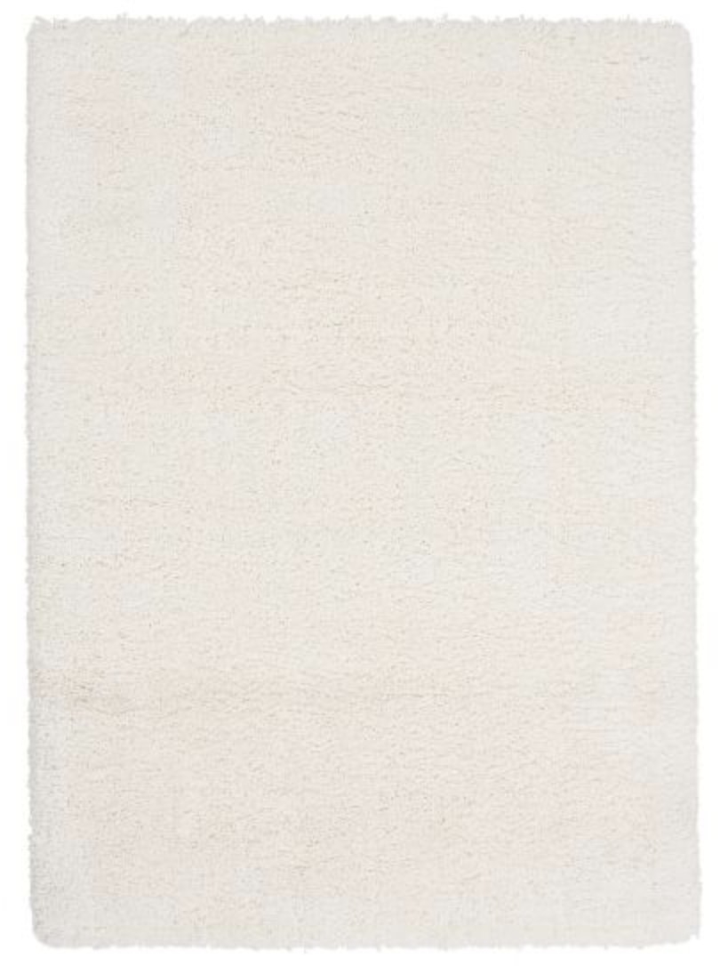 Performance Luxe Shag Rug, 5'X8', Ivory - Image 0