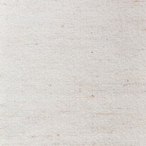 MS. CHESTERFIELD Fabric Sofa // Chalk fabric  Natural Oak with Antique Cap Stiletto Leg // 78" - Image 1