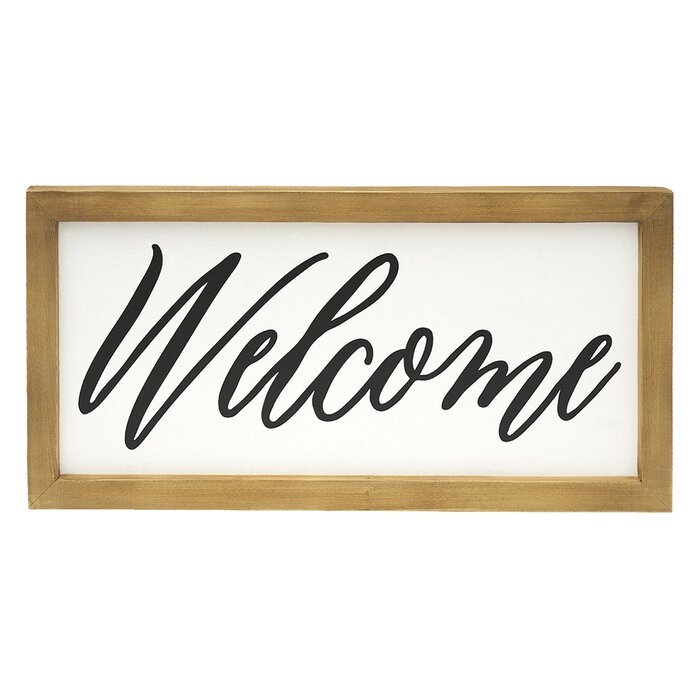 Farmhouse Style Welcome Sign - Image 1
