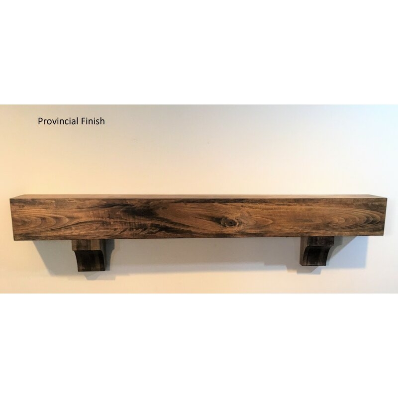 Beam Fireplace Mantel Shelf - Image 0