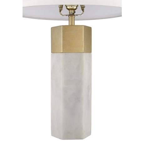 Possini Euro Leala Faux Marble Table Lamp - Image 3