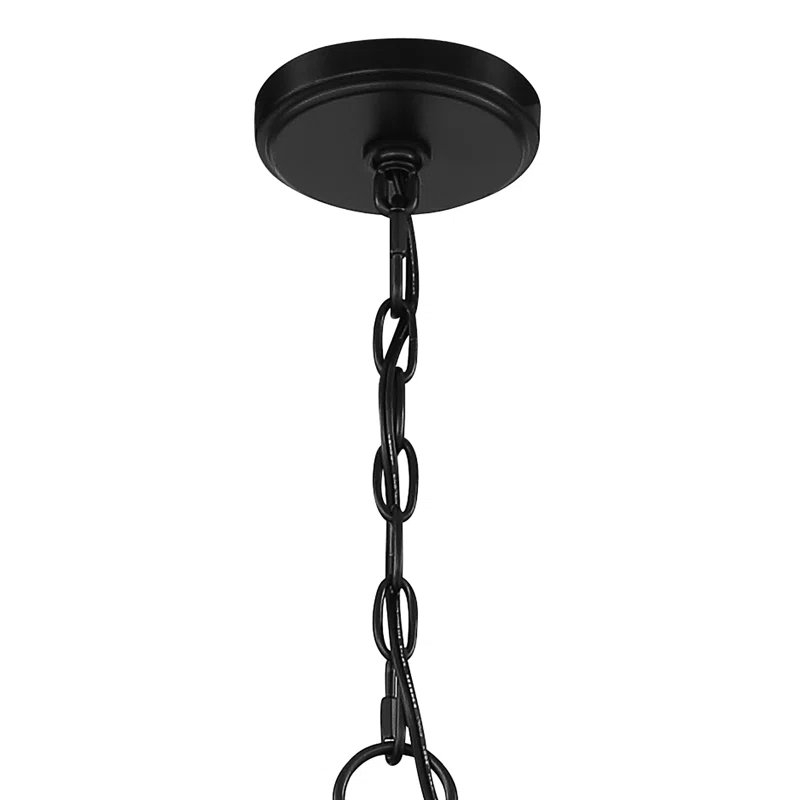 Finchley Dimmable Wagon Wheel Chandelier - Image 4