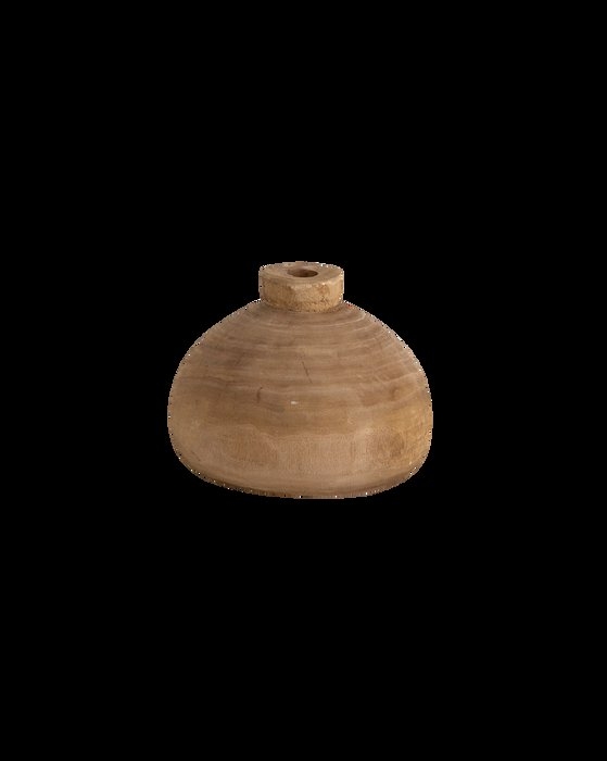 Shanti Wooden Vase - Image 1