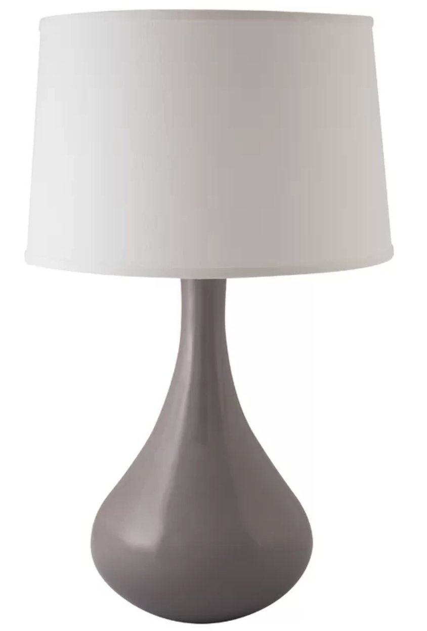 Erardo Genie 27" Table Lamp - Swanky Gray - Image 0