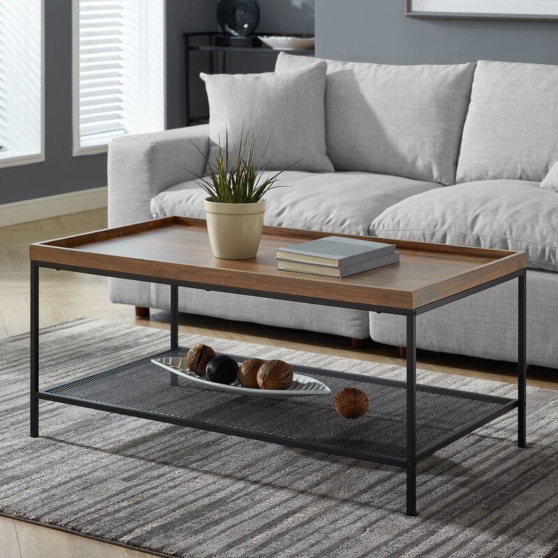 Poling Industrial Coffee Table - Image 1