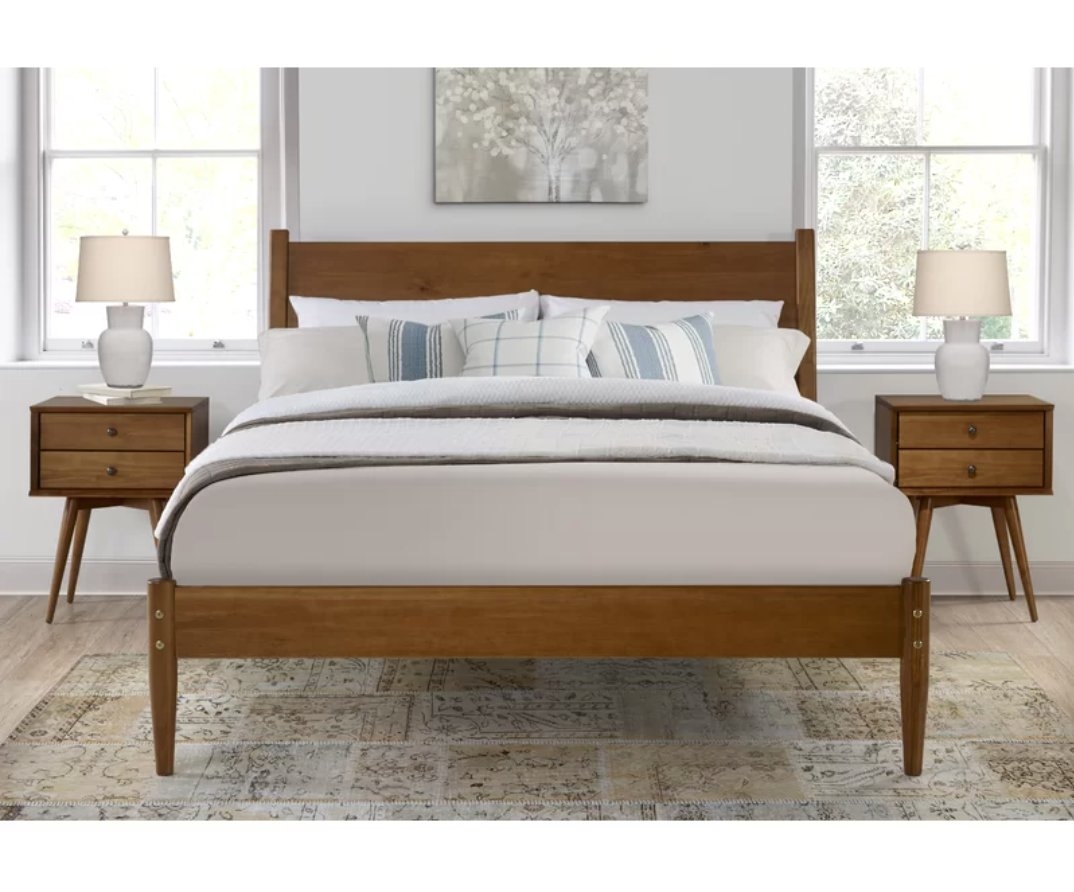 Grady Solid Wood Platform Bed - Image 0