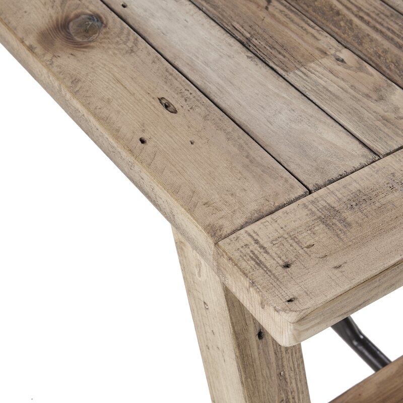 Maiorano Wood Bench - Image 2