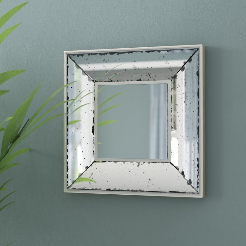 Traditional Square Glass Wall Mirror - Image 4