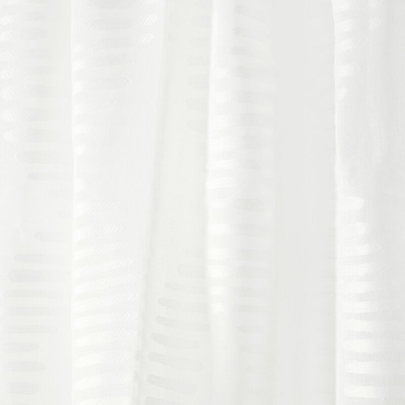 Odense Hidden Abstract Sheer Tab Top Curtain Panel (Set of 2) - Image 3