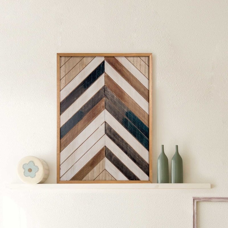 Wooden Wall Decor - 22"x16" - Image 0