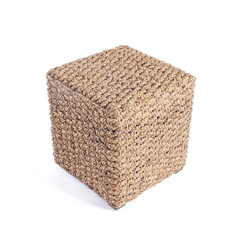 Brightwell Woven Square Stool - Image 0
