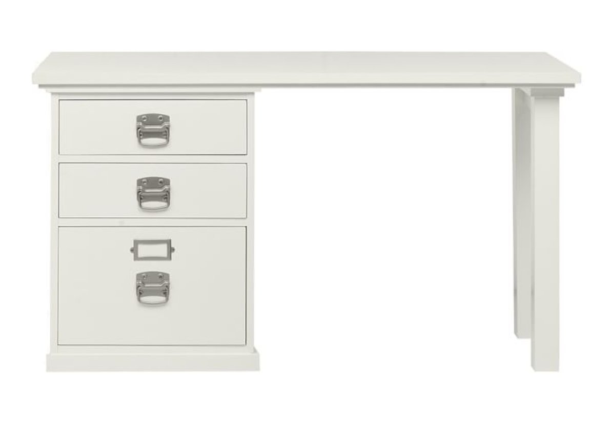 Bedford 52" Writing Desk with Drawers - 3 Drawer - Image 0