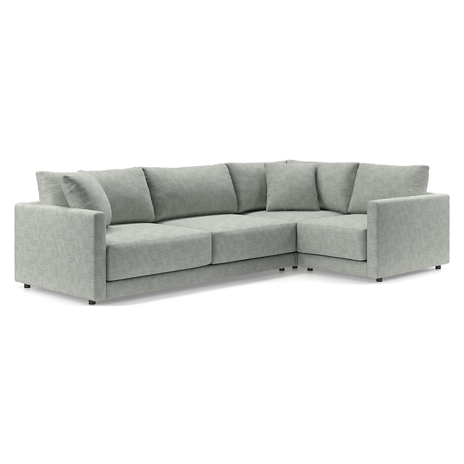 Gather Deep 3-Piece L-Shaped Sectional Sofa - Image 2