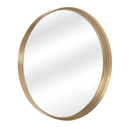 Fergus Round Metal Wall Mirror - Image 0