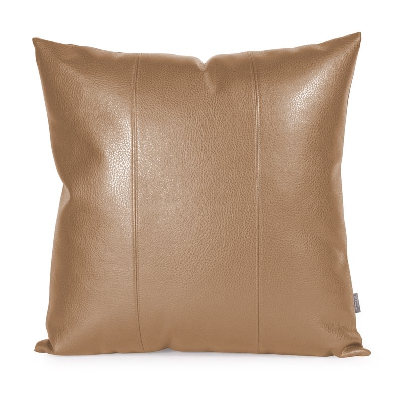 Wynkoop Faux Leather Pillow - Image 0