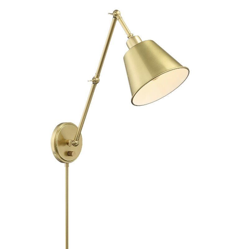 Gold Moser 1 - Light Swing Arm Lamp - Image 0