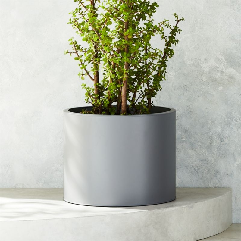 Stax Planter Medium Grey - Image 2