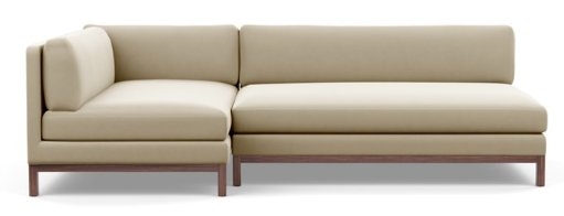JASPER Short Left Chaise Sectional Sofa - Drift - Image 0