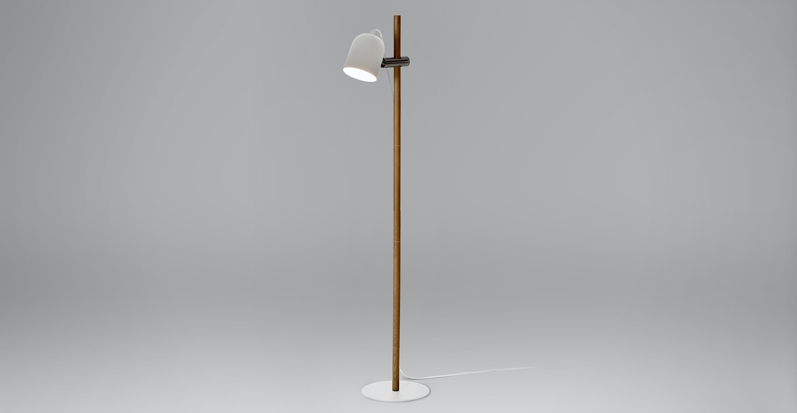 Mast White Floor Lamp - Image 3