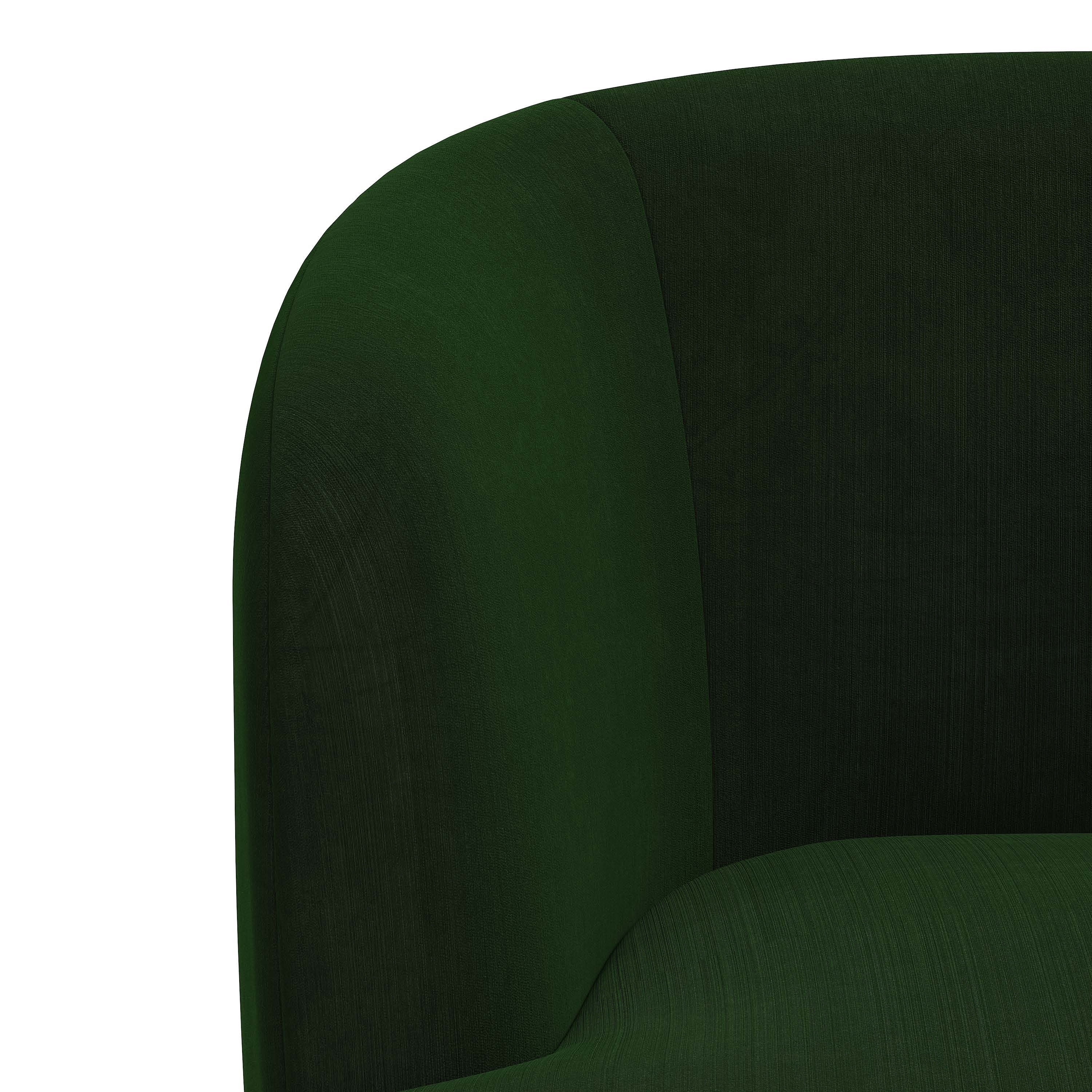 Hannah Swivel Chair - Emerald Velvet - Image 4