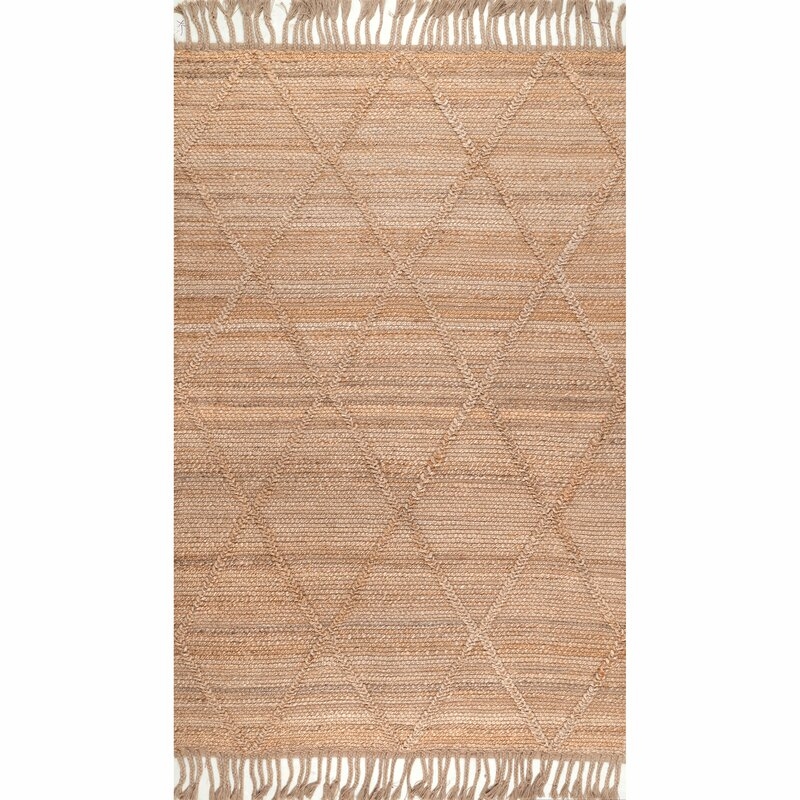 Augustine Hand-Woven Natural Area Rug - Image 1