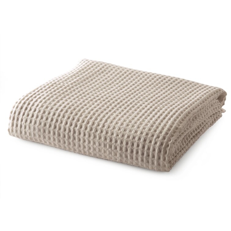 Waffle Weave Cotton Blanket - Image 1