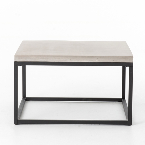 APHRA INDOOR/OUTDOOR SQUARE COFFEE TABLE, GRAY - Image 1