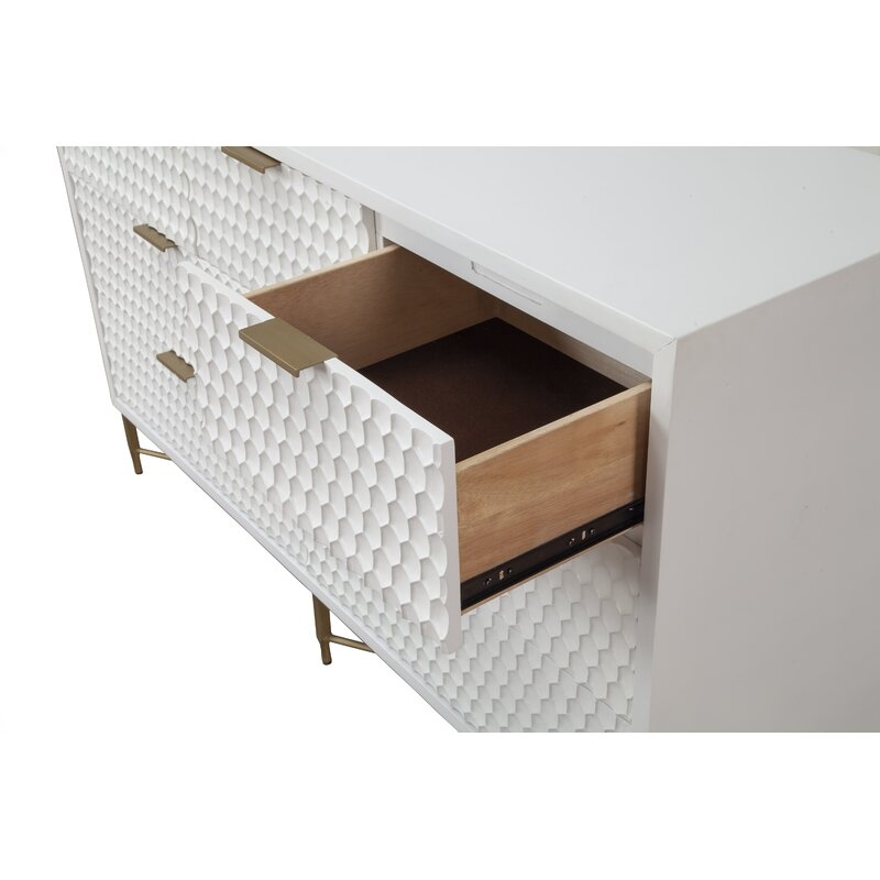 Becton 7 Drawer Double Dresser - Image 4
