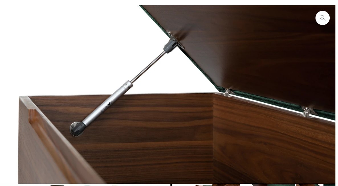 Thari Berkshire Green Walnut Bench - Image 4