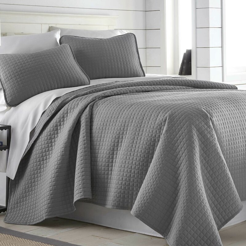 Acosta Microfiber Reversible Quilt Set - Image 0