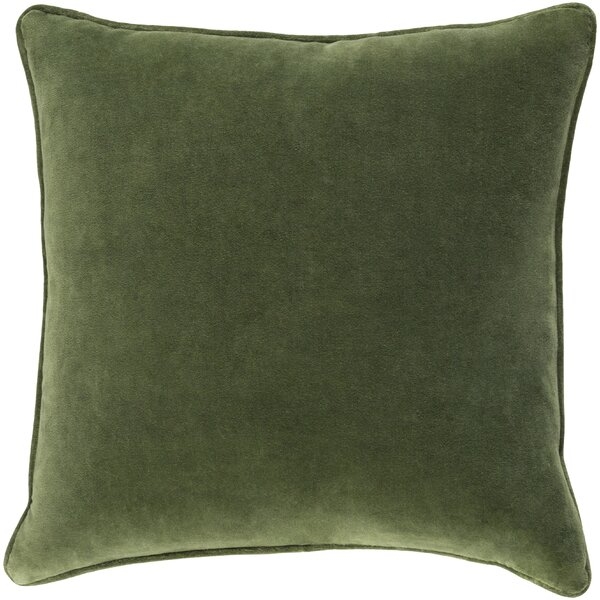 Baylie Square Cotton Velvet Pillow Cover - Image 0