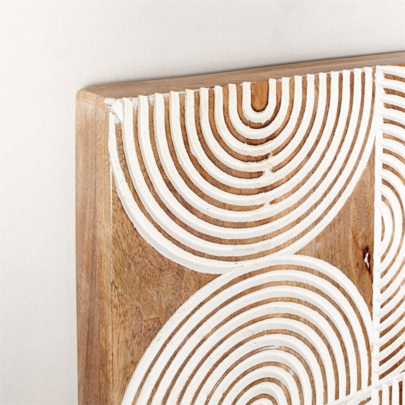Cultivo Geometric Wood Wall Art - Image 2