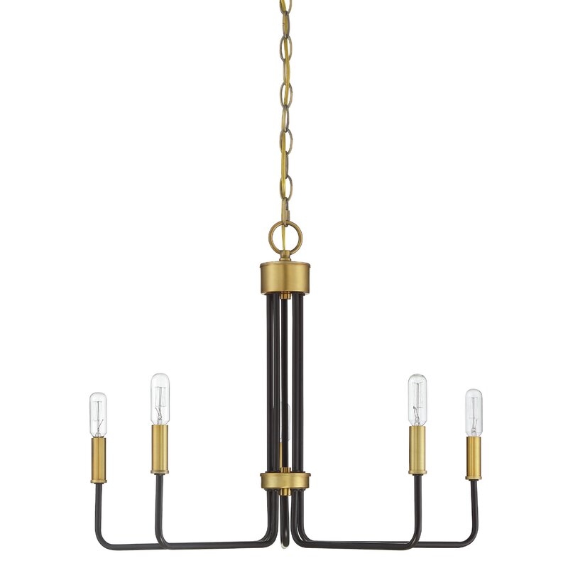 Donner 5 - Light Candle Style Classic / Traditional Chandelier - Image 2