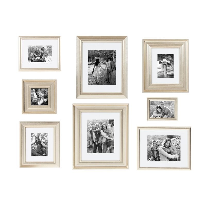 8 Piece Syston Gallery Picture Frame Set - Image 0
