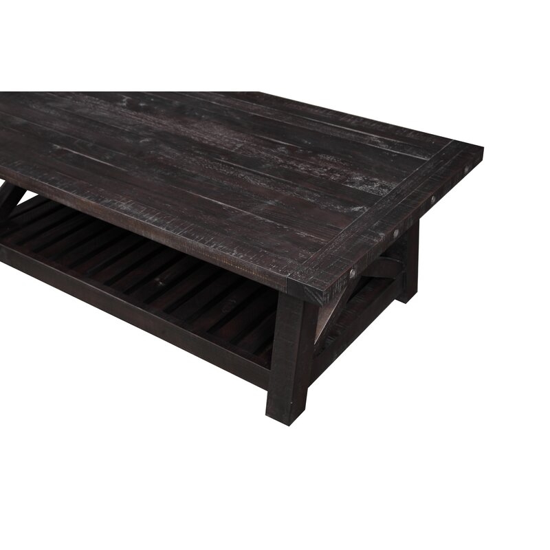Langsa Solid Wood Coffee Table - Image 2