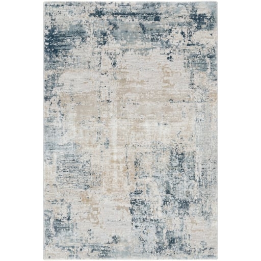 Brunswick Gray Indoor 7'10" x 10'2" Machine Woven Rug - Image 0