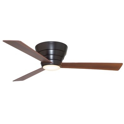 54" Malik 3 Blade Ceiling Fan with Remote - Image 0
