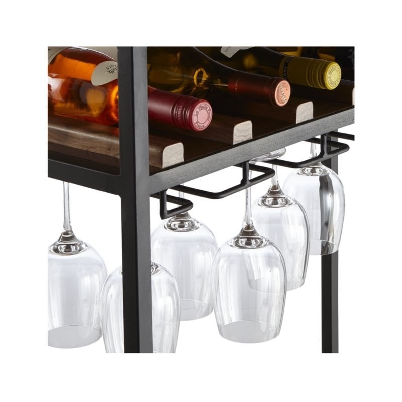 Knox Black Tall Storage Wine Tower Restock in late January,2022. - Image 5