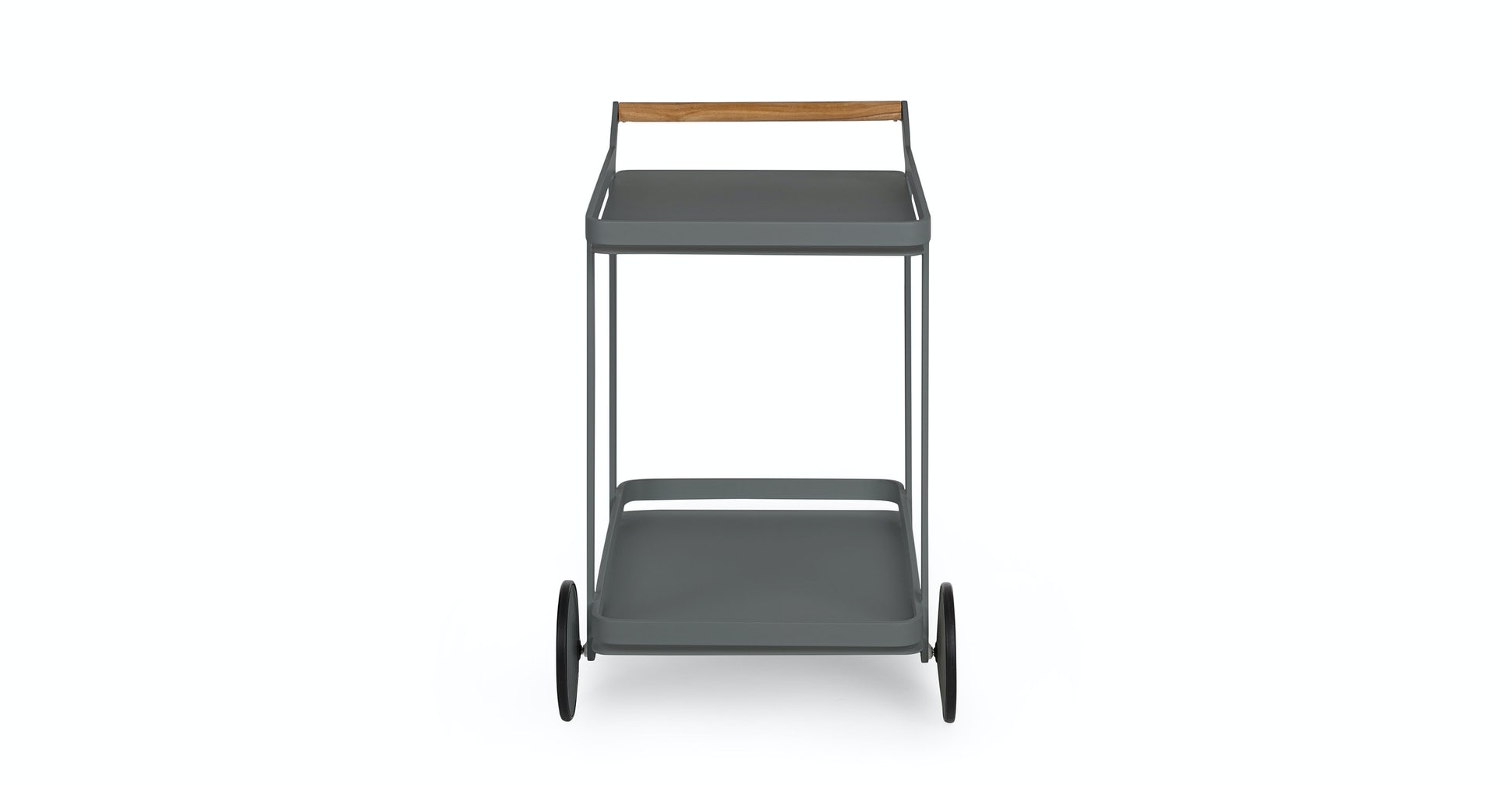 Boden Dark Gray Bar Cart - Image 3