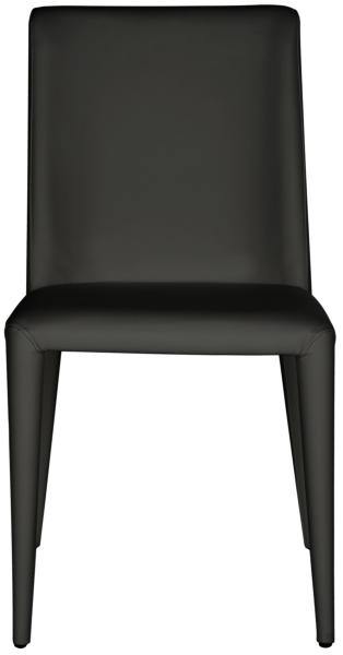 Garretson 18'' Leather Side Chair (Set of 2) - Black - Arlo Home - Image 0
