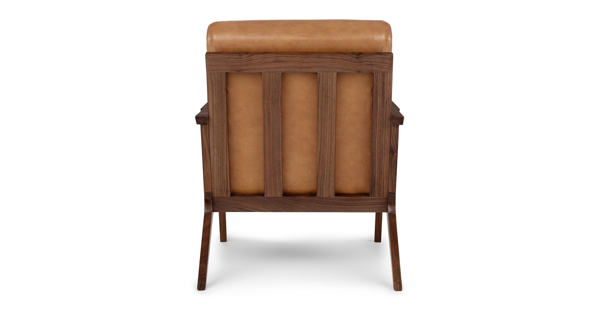 Otio Toscana Tan Walnut Lounge Chair - Image 3