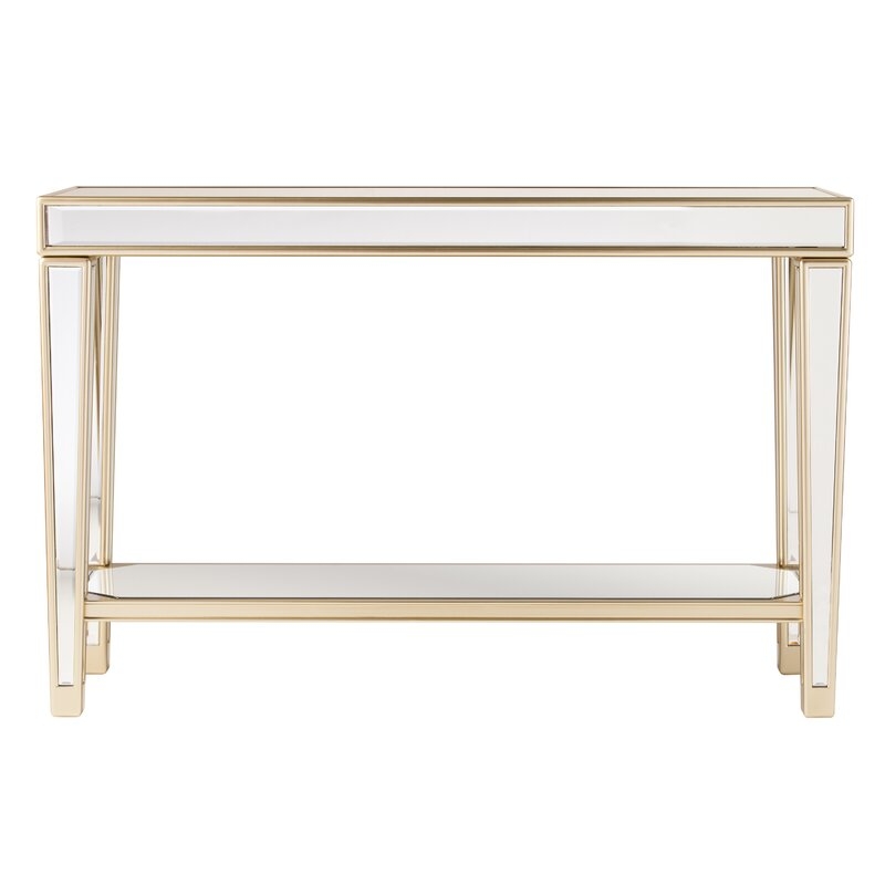 Paulornette Mirrored Console Table - Image 0