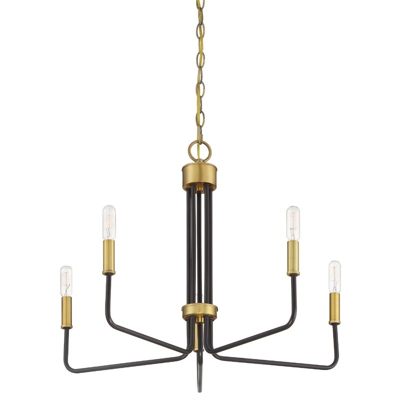 Donner 5 - Light Candle Style Classic / Traditional Chandelier - Image 3