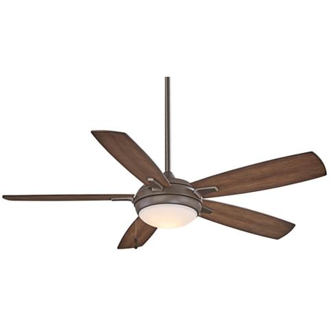 Minka Aire Lun-Aire Oil Rubbed Bronze 54-Inch LED Ceiling Fan - F534L-ORB - Image 0