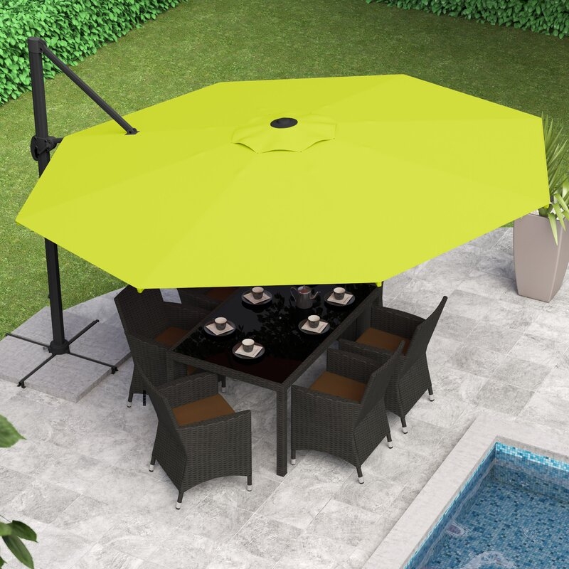 Gribble 11.5' Cantilever Umbrella - Image 0