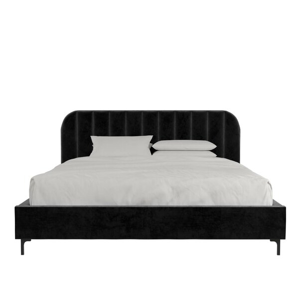 Perrine Upholstered Low Profile Platform Bed - Image 0