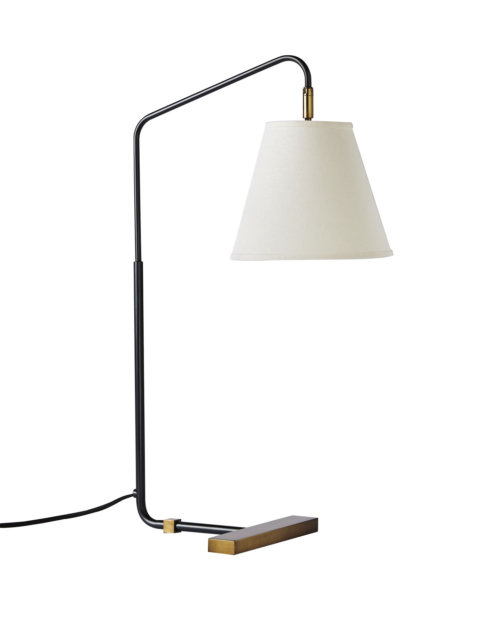 Flynn Table Lamp with White Shade - Image 0