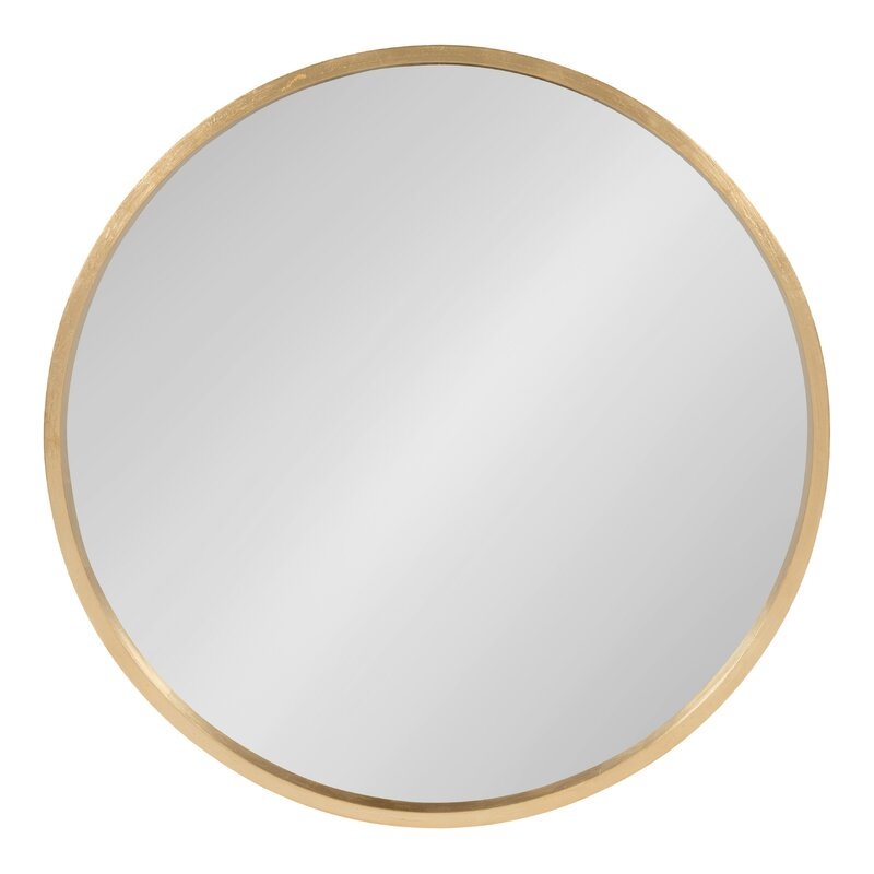 Swagger Modern & Contemporary Accent Mirror-gold - Image 1