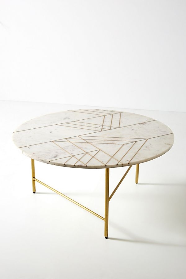 Pieced Marble Coffee Table - Image 0