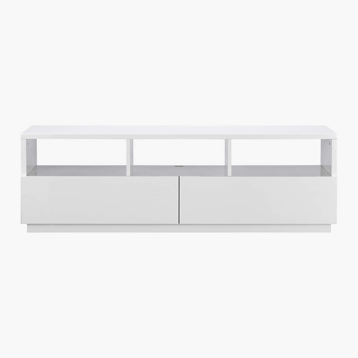 Chill White Wood Media Console - Image 0